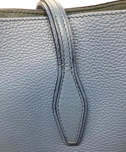 TOD'S（トッズ）TOD'S (トッズ) SHOPPING TOTE BAG ブルーの古着・服飾アイテム