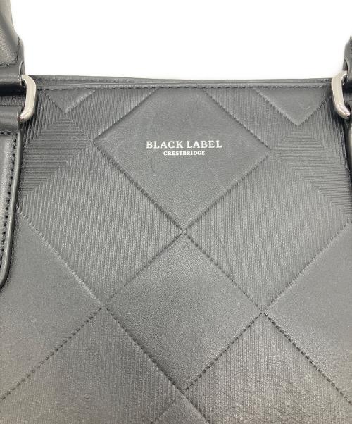 BURBERRY BLACK LABEL（バーバリーブラックレーベル）BURBERRY BLACK LABEL (バーバリーブラックレーベル) トートバッグ ブラックの古着・服飾アイテム