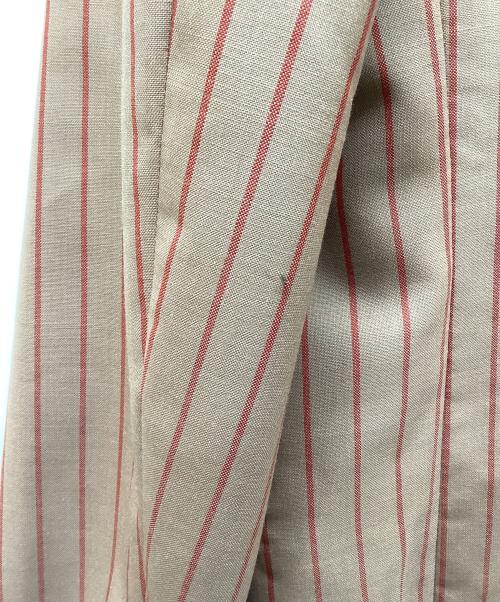 LITTLEBIG（リトルビッグ）LITTLEBIG (リトルビッグ) 18SS Stripe Double JKT ブラウン サイズ:Sの古着・服飾アイテム