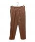 LITTLEBIG（リトルビッグ）の古着「Stripe Tapered Trousers」｜オレンジ