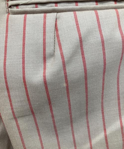 LITTLEBIG（リトルビッグ）LITTLEBIG (リトルビッグ) Stripe Tapered Trousers オレンジ サイズ:１の古着・服飾アイテム