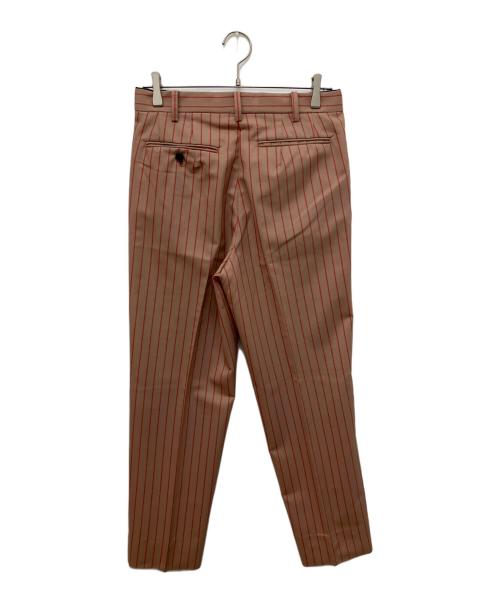 LITTLEBIG（リトルビッグ）LITTLEBIG (リトルビッグ) Stripe Tapered Trousers オレンジ サイズ:１の古着・服飾アイテム