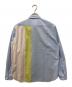 SUNNY ELEMENT (サニーエレメント) パッチワークオックスフォードシャツ スカイブルー サイズ:M：6000円