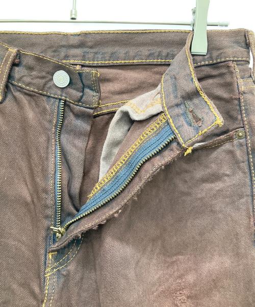 LEVI'S（リーバイス）LEVI'S (リーバイス) 後染めデニムパンツ ブラウン サイズ:W31の古着・服飾アイテム