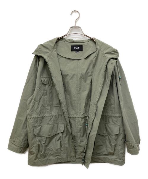 PWA（プア）PWA (プア) ADVENTURE HALF COAT グリーン サイズ:Lの古着・服飾アイテム