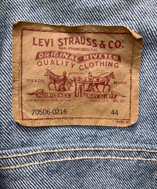 LEVI'S（リーバイス）LEVI'S (リーバイス) USA製92年製4thデニムジャケット インディゴ サイズ:44の古着・服飾アイテム