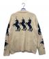 masu (エムエーエスユー) ユニコーングランジカーディガン/	UNICORN GRUNGE CARDIGAN ベージュ サイズ:48：22000円