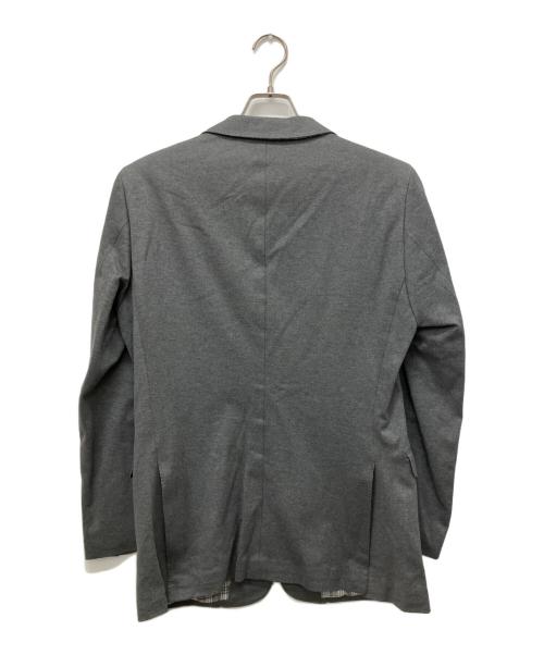 BURBERRY BLACK LABEL（バーバリーブラックレーベル）BURBERRY BLACK LABEL (バーバリーブラックレーベル) 2Bテーラードジャケット グレー サイズ:LLの古着・服飾アイテム
