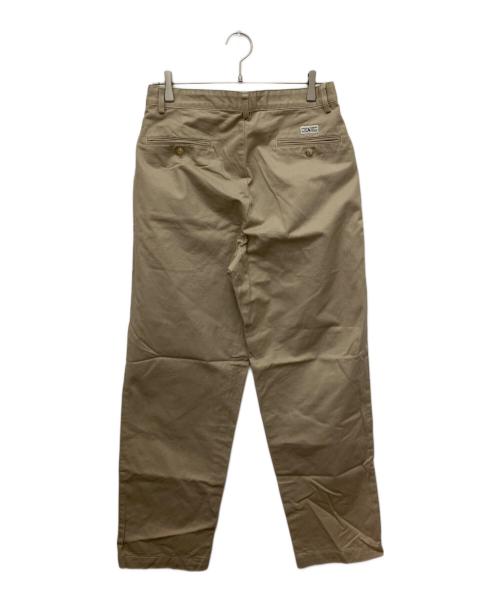POLO RALPH LAUREN（ポロ・ラルフローレン）POLO RALPH LAUREN (ポロ・ラルフローレン) 90ｓUSA製2タックトラウザーパンツ ベージュ サイズ:31×32の古着・服飾アイテム