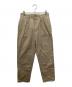 POLO RALPH LAUREN（ポロ・ラルフローレン）の古着「90ｓUSA製2タックトラウザーパンツ」｜ベージュ