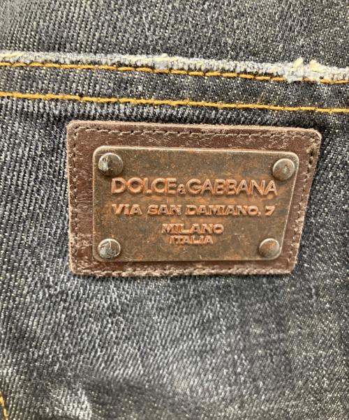 DOLCE & GABBANA（ドルチェ＆ガッバーナ）DOLCE & GABBANA (ドルチェ＆ガッバーナ) ブラックデニムパンツ ブラック サイズ:46の古着・服飾アイテム