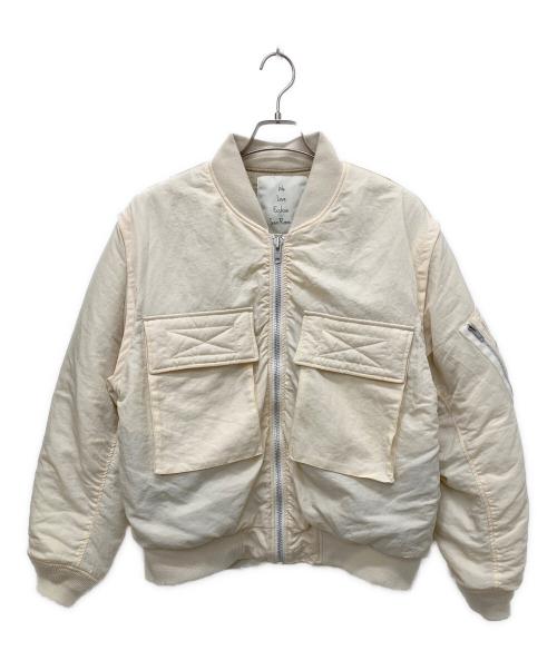 Sea Room lynn（シールームリン）Sea Room lynn (シールームリン) ボンバージャケット ベージュ サイズ:Freeの古着・服飾アイテム