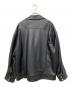 moussy (マウジー) LEATHER OVER RIDERS JACKET ブラック サイズ:Free：9000円