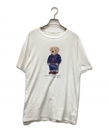 POLO RALPH LAUREN（ポロ・ラルフローレン）の古着「ポロベアTシャツ」｜ホワイト