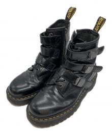 Dr.Martens（ドクターマーチン）の古着「3連ベルトブーツ」｜ブラック