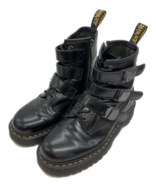 Dr.Martens（ドクターマーチン）Dr.Martens (ドクターマーチン) 3連ベルトブーツ ブラック サイズ:7の古着・服飾アイテム