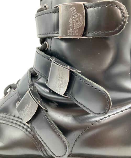 Dr.Martens（ドクターマーチン）Dr.Martens (ドクターマーチン) 3連ベルトブーツ ブラック サイズ:7の古着・服飾アイテム