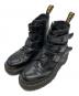 Dr.Martens（ドクターマーチン）の古着「3連ベルトブーツ」｜ブラック