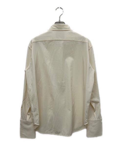 STUDIO NICHOLSON（スタジオ ニコルソン）STUDIO NICHOLSON (スタジオ ニコルソン) CATCH SHIRT ベージュ サイズ:Sの古着・服飾アイテム