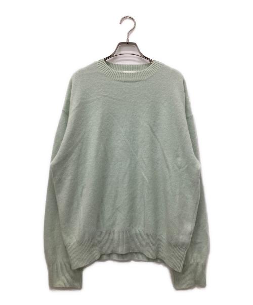 MORRIS&SONS（モリスアンドサンズ）MORRIS&SONS (モリスアンドサンズ) カシミヤニット 黄緑 サイズ:2の古着・服飾アイテム