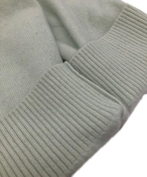 MORRIS&SONS（モリスアンドサンズ）MORRIS&SONS (モリスアンドサンズ) カシミヤニット 黄緑 サイズ:2の古着・服飾アイテム
