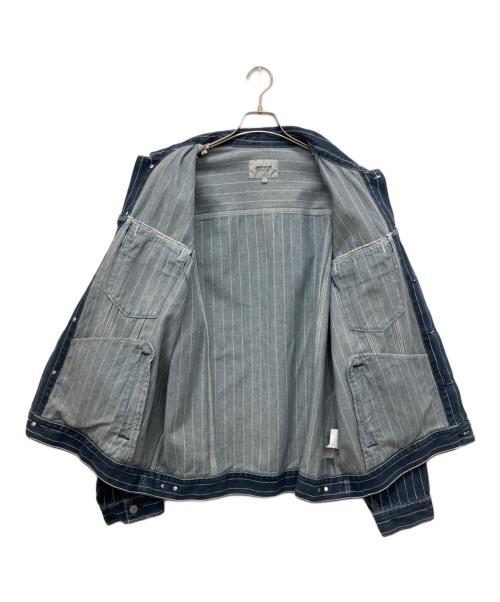 Carhartt WIP（カーハート ワーク イン プログレス）Carhartt WIP (カーハート ワーク イン プログレス) ORLEAN JACKET インディゴ サイズ:XLの古着・服飾アイテム