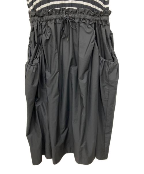 CEaRET（CEaRET）CEaRET (CEaRET) ドッキングワンピース ブラック サイズ:2の古着・服飾アイテム