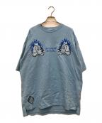 GALFYガルフィー）の古着「ガルクエTEE」｜ブルー