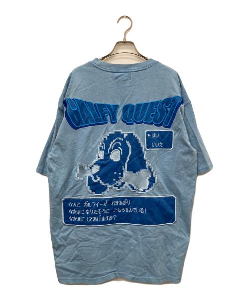 GALFY（ガルフィー）GALFY (ガルフィー) ガルクエTEE ブルー サイズ:Lの古着・服飾アイテム