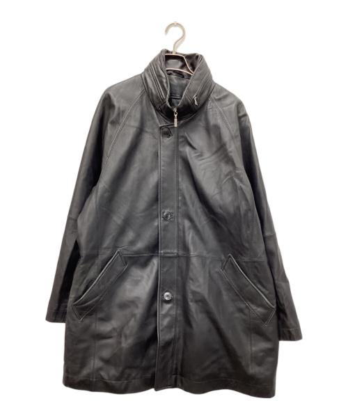 D'URBAN（ダーバン）D'URBAN (ダーバン) シープレザーコート ブラック サイズ:Mの古着・服飾アイテム