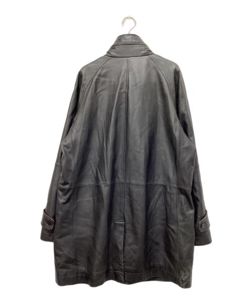 D'URBAN（ダーバン）D'URBAN (ダーバン) シープレザーコート ブラック サイズ:Mの古着・服飾アイテム