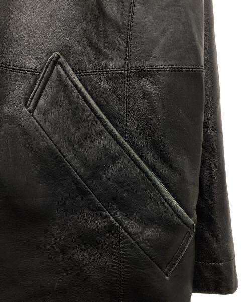 D'URBAN（ダーバン）D'URBAN (ダーバン) シープレザーコート ブラック サイズ:Mの古着・服飾アイテム
