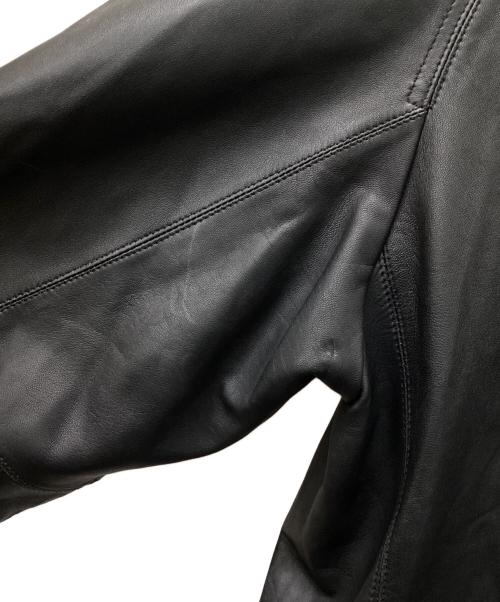 D'URBAN（ダーバン）D'URBAN (ダーバン) シープレザーコート ブラック サイズ:Mの古着・服飾アイテム