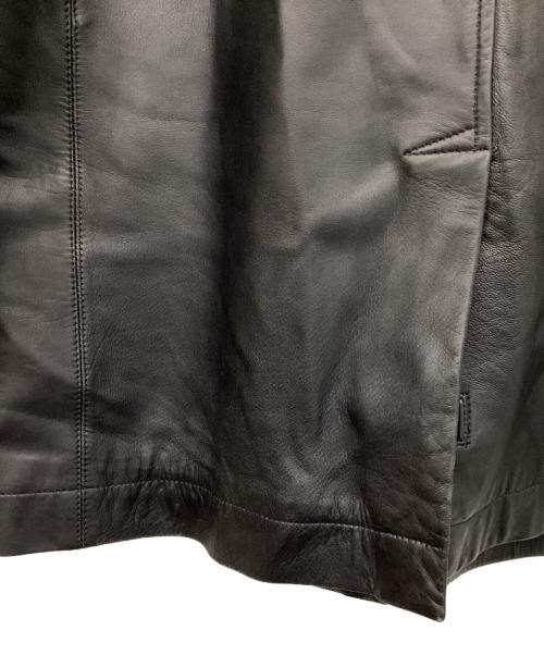 D'URBAN（ダーバン）D'URBAN (ダーバン) シープレザーコート ブラック サイズ:Mの古着・服飾アイテム