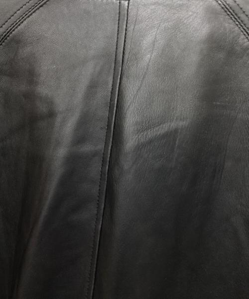 D'URBAN（ダーバン）D'URBAN (ダーバン) シープレザーコート ブラック サイズ:Mの古着・服飾アイテム