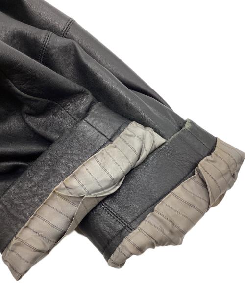 D'URBAN（ダーバン）D'URBAN (ダーバン) シープレザーコート ブラック サイズ:Mの古着・服飾アイテム