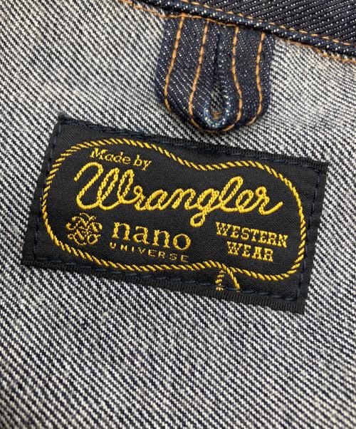 Wrangler（ラングラー）Wrangler (ラングラー) nano・universe (ナノ・ユニバース) デニムジャケット インディゴ サイズ:Mの古着・服飾アイテム