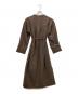 Adam et Rope (アダム エ ロペ) ノーカラーコート ブラウン サイズ:F：4000円