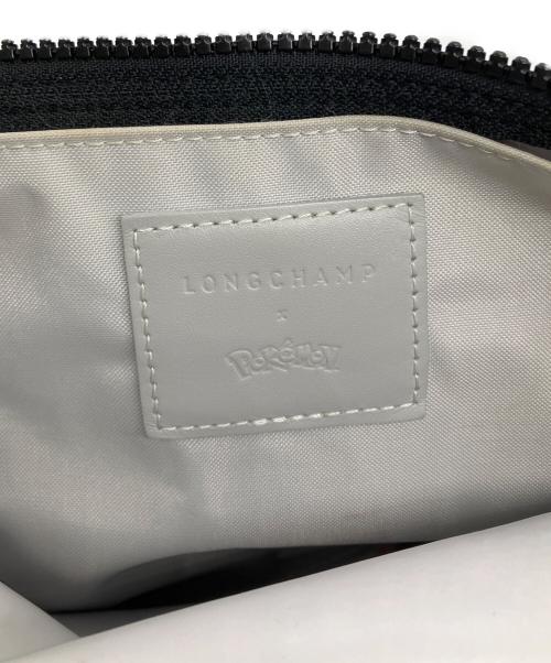 LONGCHAMP（ロンシャン）LONGCHAMP (ロンシャン) Pokemon (ポケモン) リュック ホワイト×ブラックの古着・服飾アイテム