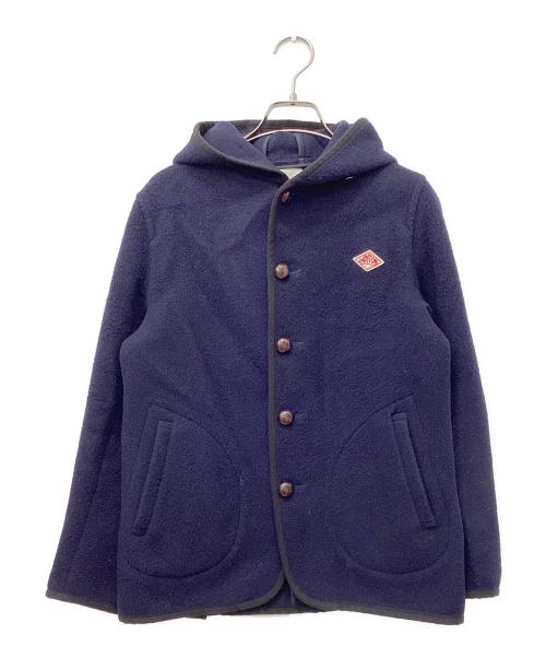DANTON（ダントン）DANTON (ダントン) ウールモッサシングルフードジャケット ネイビー サイズ:34の古着・服飾アイテム