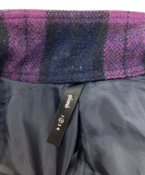 glamb（グラム）glamb (グラム) M-65チェックジャケット パープル サイズ:2の古着・服飾アイテム