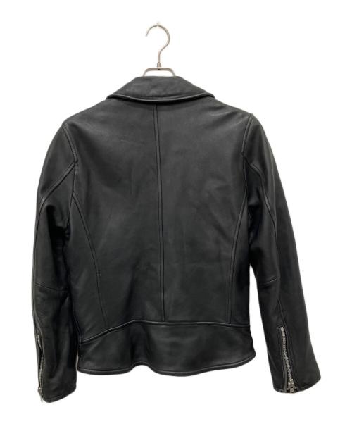VANQUISH（ヴァンキッシュ）VANQUISH (ヴァンキッシュ) ダブルライダースジャケット ブラック サイズ:Lの古着・服飾アイテム