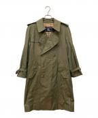 BURBERRYバーバリー）の古着「トレンチコート」｜カーキ