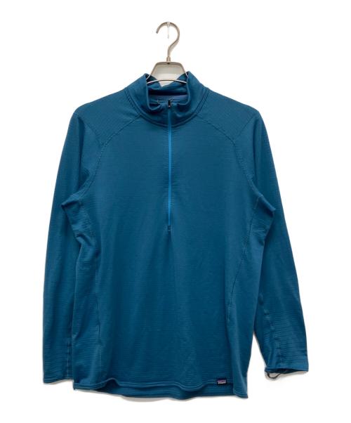 Patagonia（パタゴニア）Patagonia (パタゴニア) 22年製 サーマルウェイト・ジップネック ブルー サイズ:Lの古着・服飾アイテム