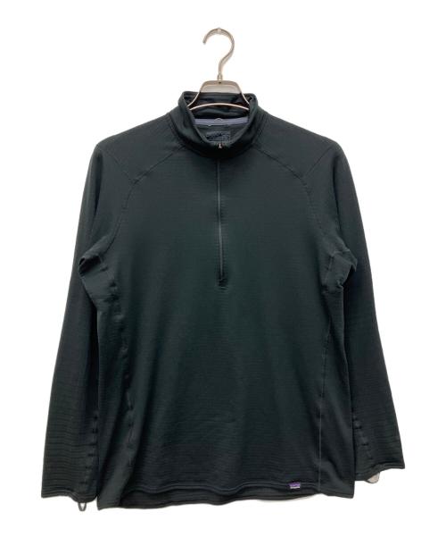 Patagonia（パタゴニア）Patagonia (パタゴニア) 22年製 サーマルウェイト・ジップネック ブラック サイズ:Lの古着・服飾アイテム