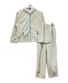 NIKE（ナイキ）の古着「00ｓnylon Tech set up」｜ベージュ×スカイブルー