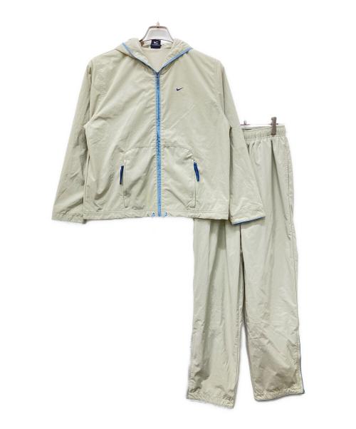 NIKE（ナイキ）NIKE (ナイキ) 00ｓnylon Tech set up ベージュ×スカイブルー サイズ:Mの古着・服飾アイテム