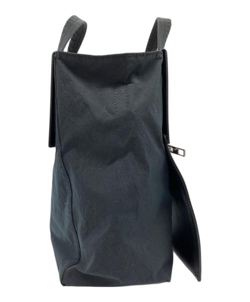 Acne studios（アクネ ストゥディオズ）ACNE STUDIOS (アクネ ストゥディオズ) ペイパリーナイロントートバッグ ブラウンの古着・服飾アイテム