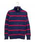 POLO RALPH LAUREN（ポロ・ラルフローレン）の古着「ハーフジップニット」｜ネイビー