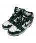 NIKE（ナイキ）の古着「ダンク ハイ スニーカー」｜ホワイト×グリーン